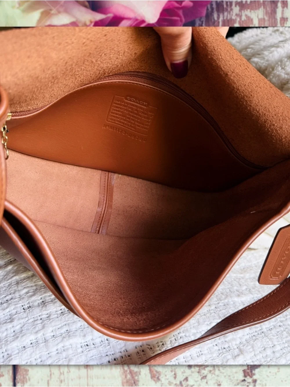 COACH BRITISH TAN CROSSBODY CLASSIC CITY BAG 9790